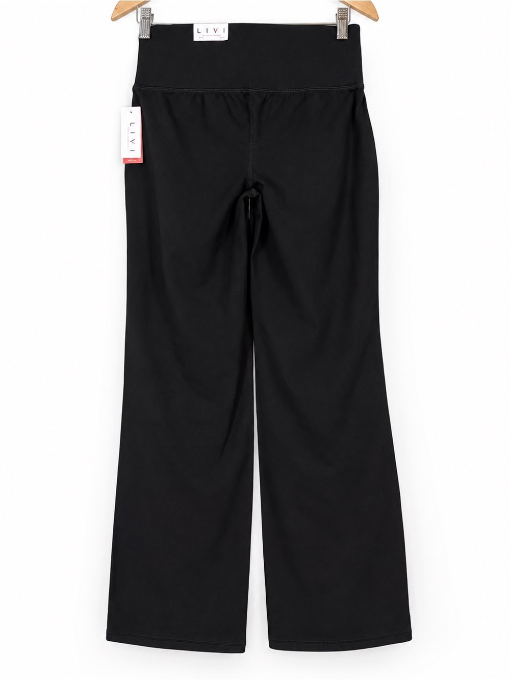 LIV 10/12 stretch high waist flare wide leg office legging comfort dress pants